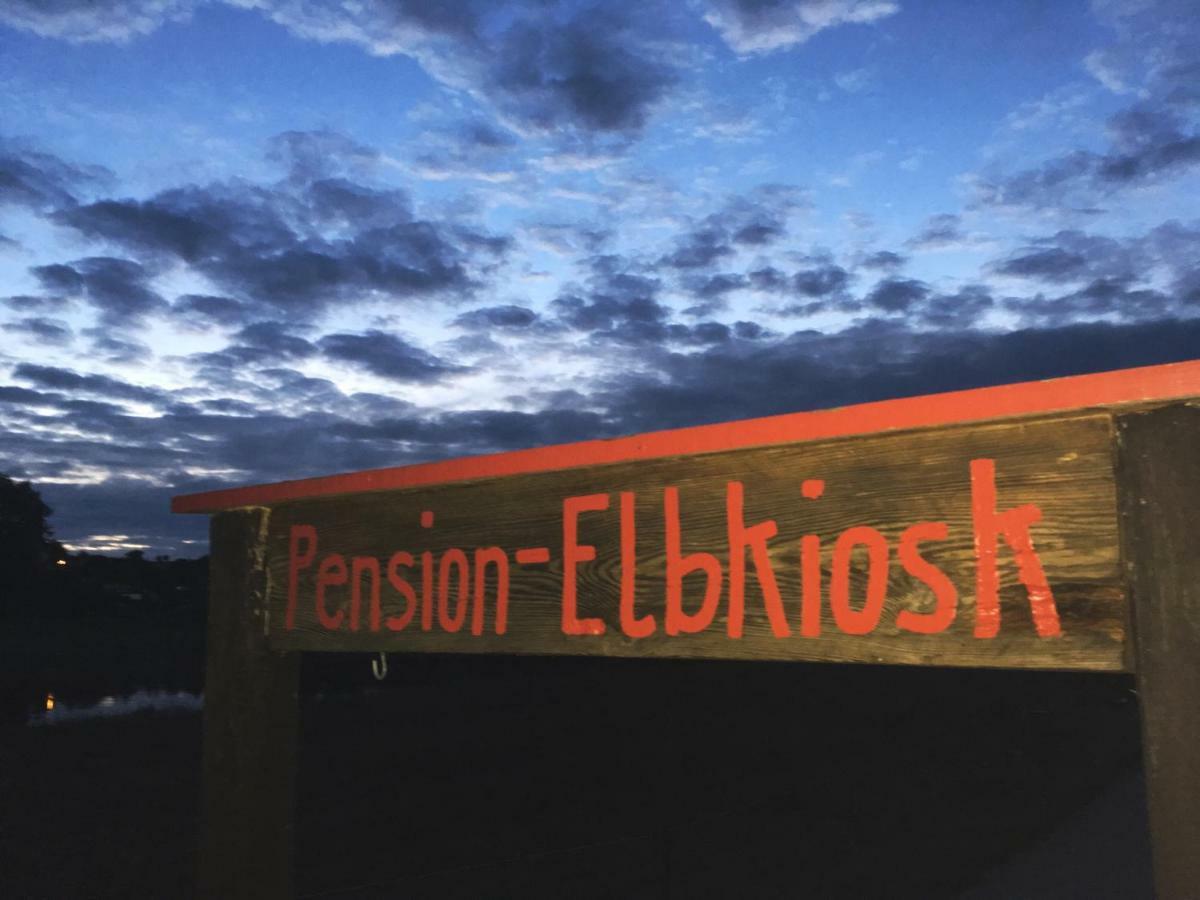 Pension Elbkiosk Kleinzadel Екстериор снимка